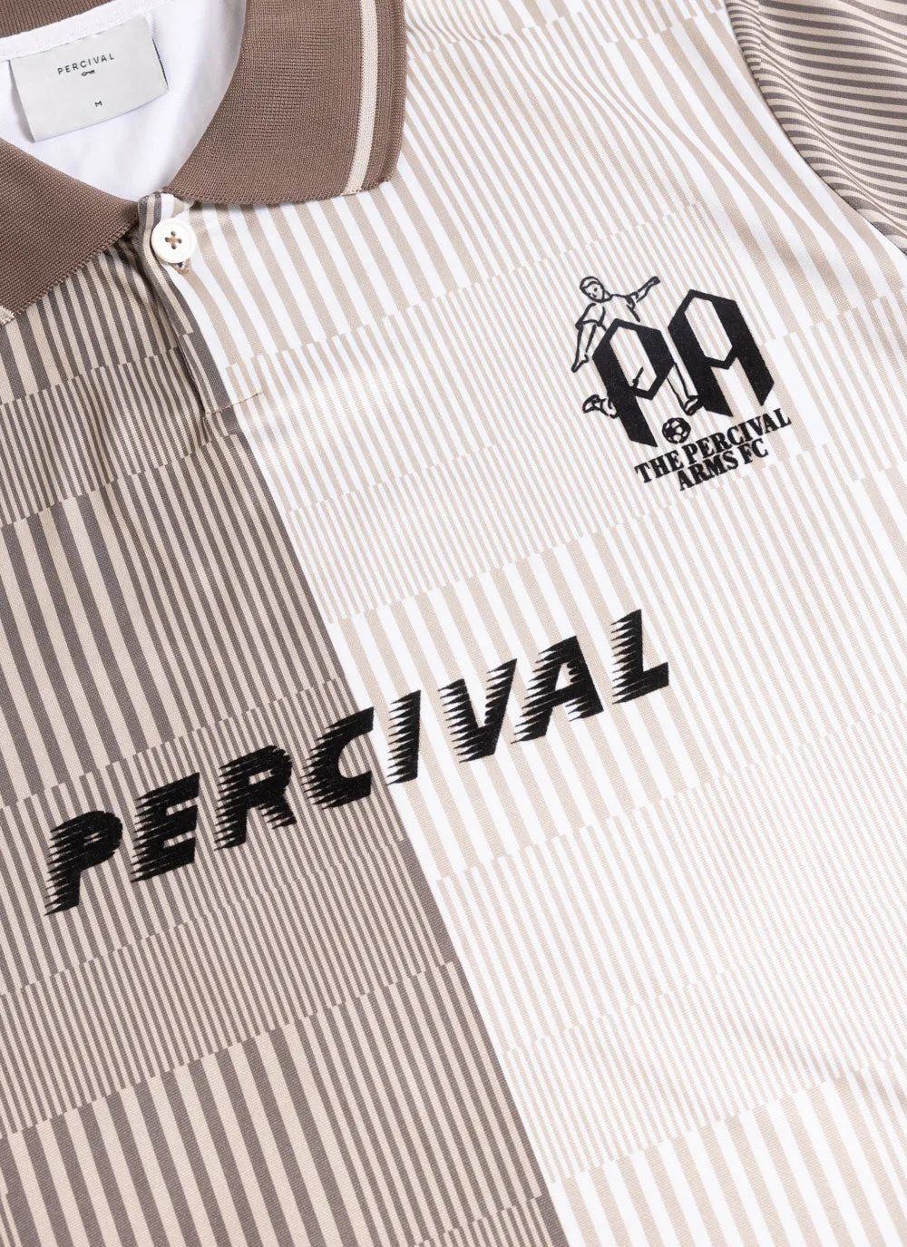 Football Shirt | Uniform Display x Percival Knitwear | Espresso sold by Percival product image thumbnail 2