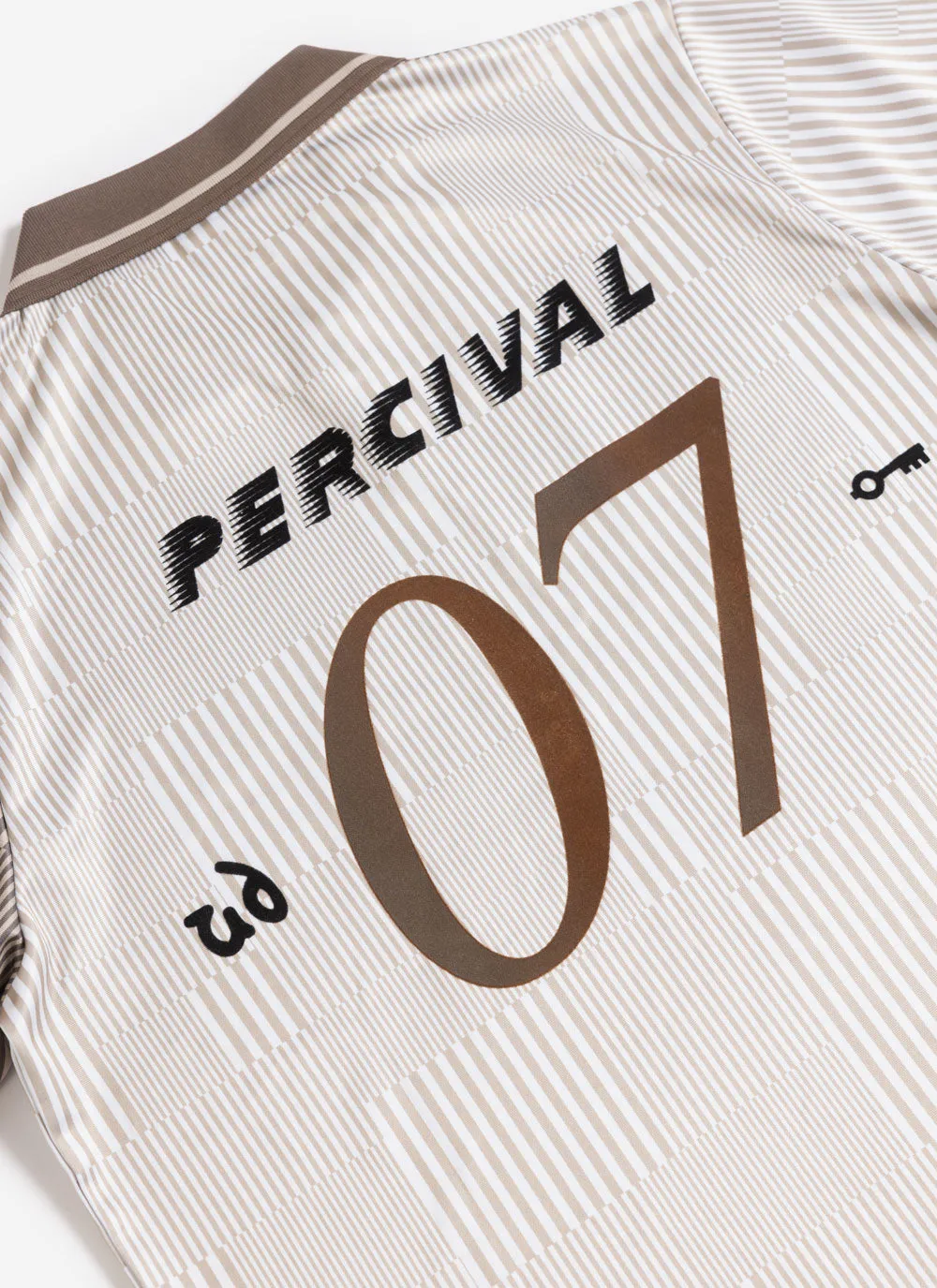 Football Shirt | Uniform Display x Percival Knitwear | Espresso sold by Percival product image thumbnail 5