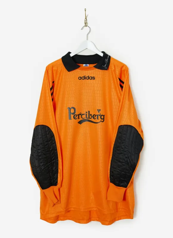90s Adidas Shirt #42 | Percival x Classic Football Shirts | Orange sold by Percival