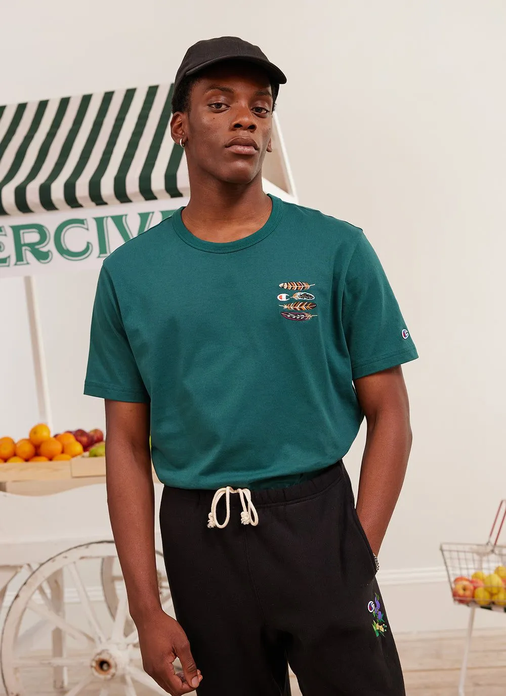 Feathers T Shirt | Champion and Percival | Forest sold by Percival product image thumbnail 2