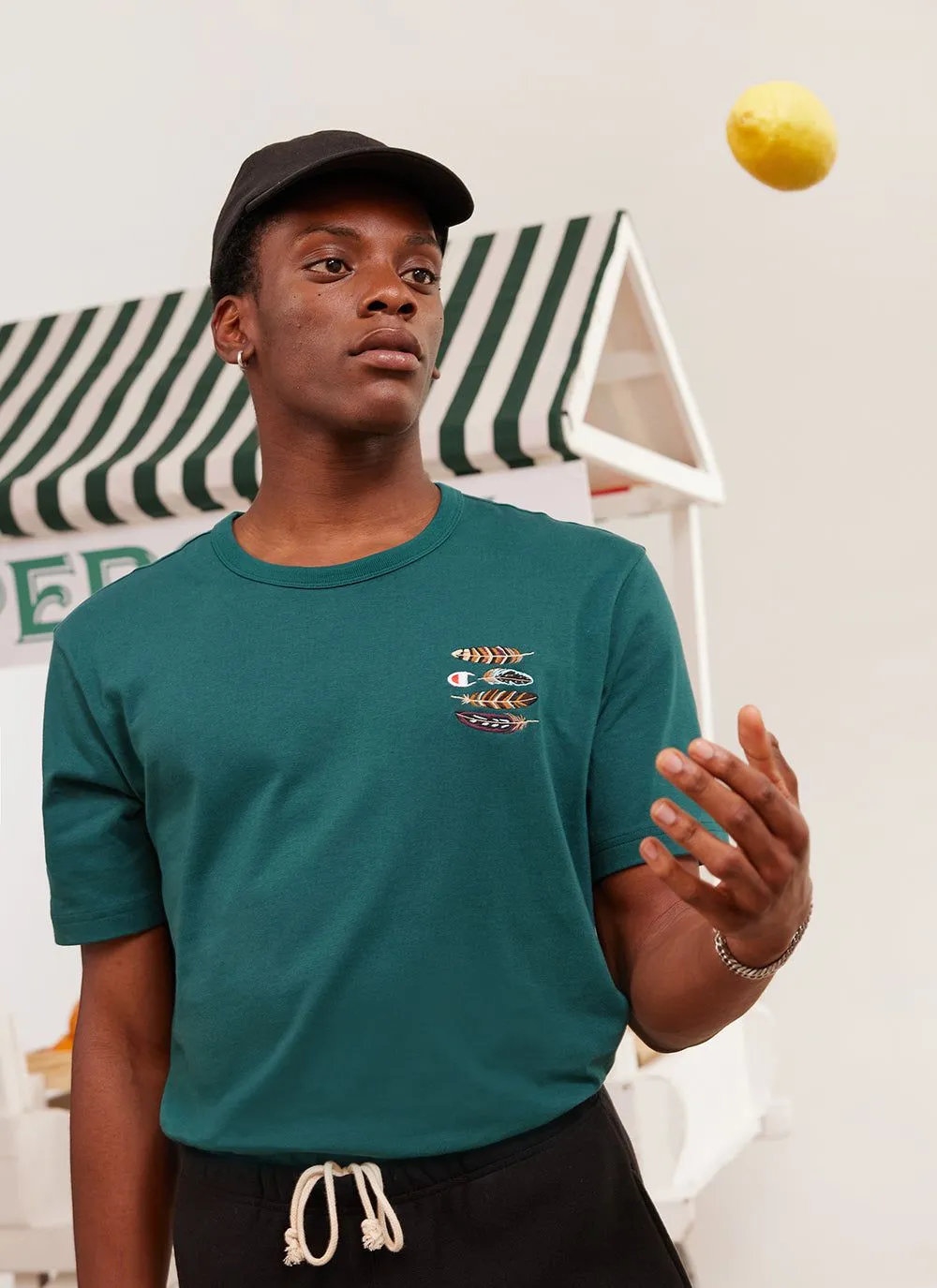 Feathers T Shirt | Champion and Percival | Forest sold by Percival product image thumbnail 4