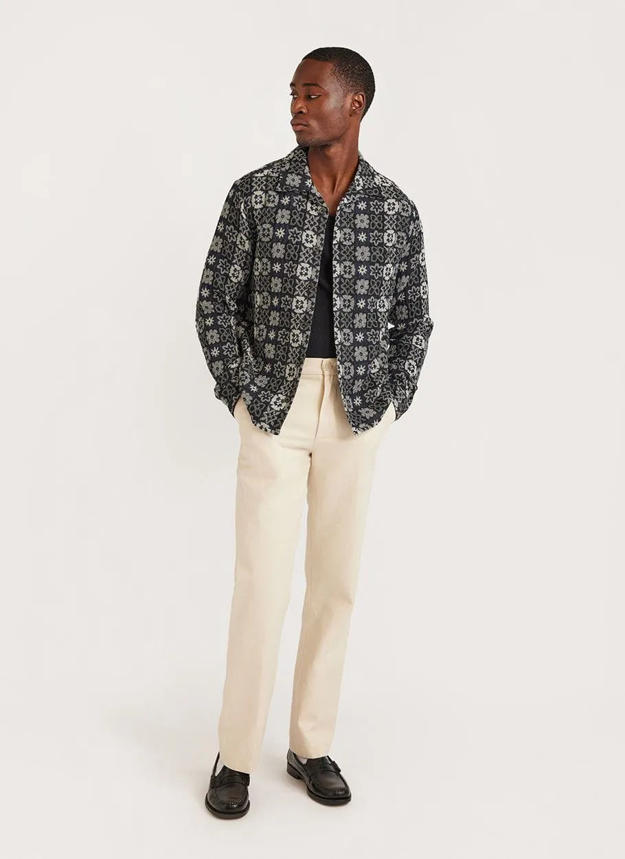 Ashdown Wildflower Shirt | Wool | Black Multi sold by Percival product image thumbnail 2