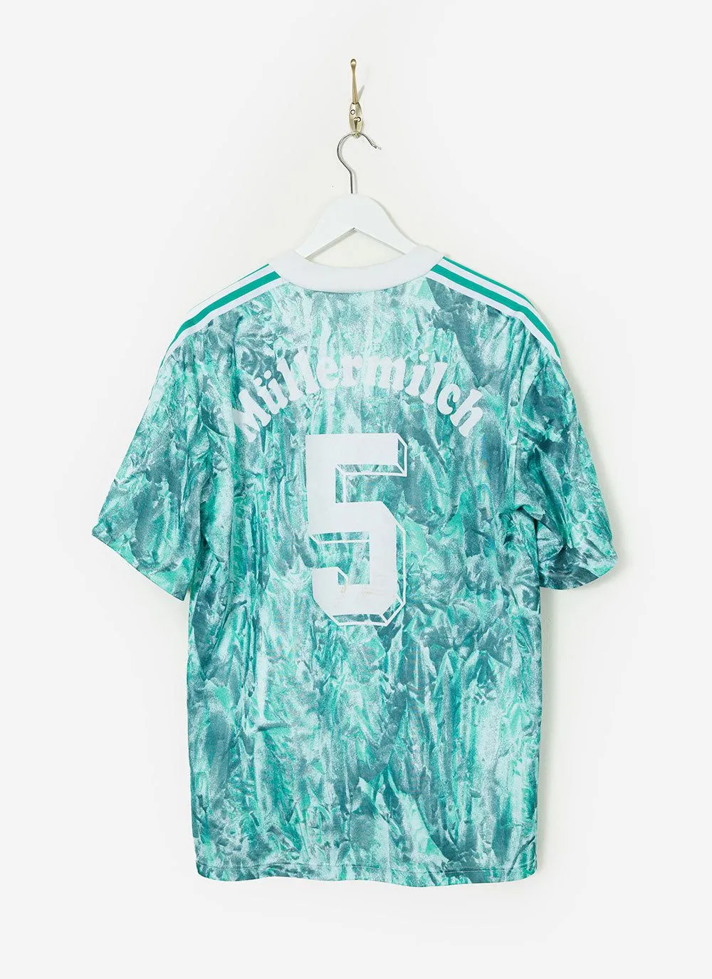 90s Adidas Shirt #34 | Percival x Classic Football Shirts | Green sold by Percival product image thumbnail 4
