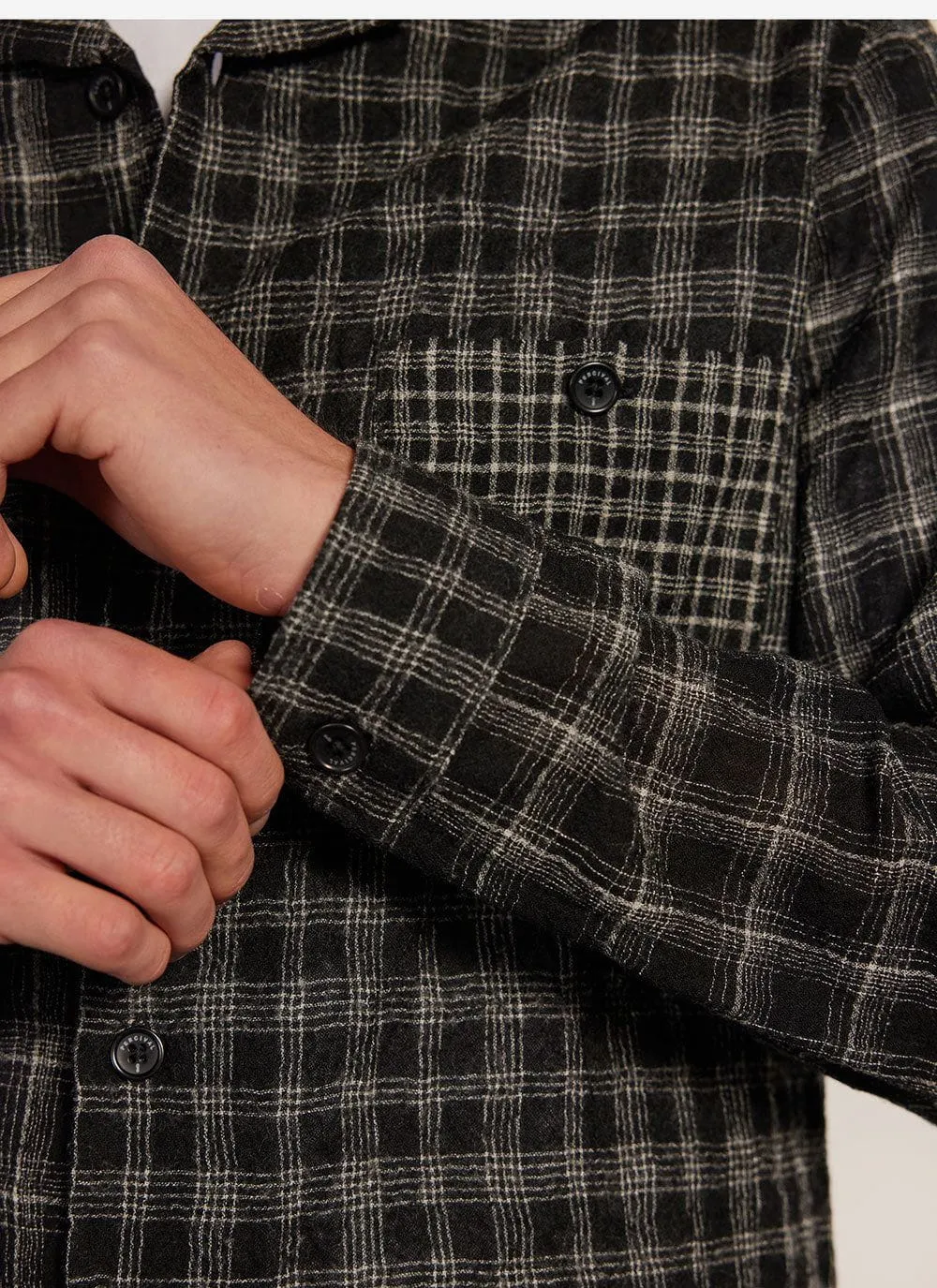 Ashdown Patchwork Overshirt | Multi sold by Percival product image thumbnail 4