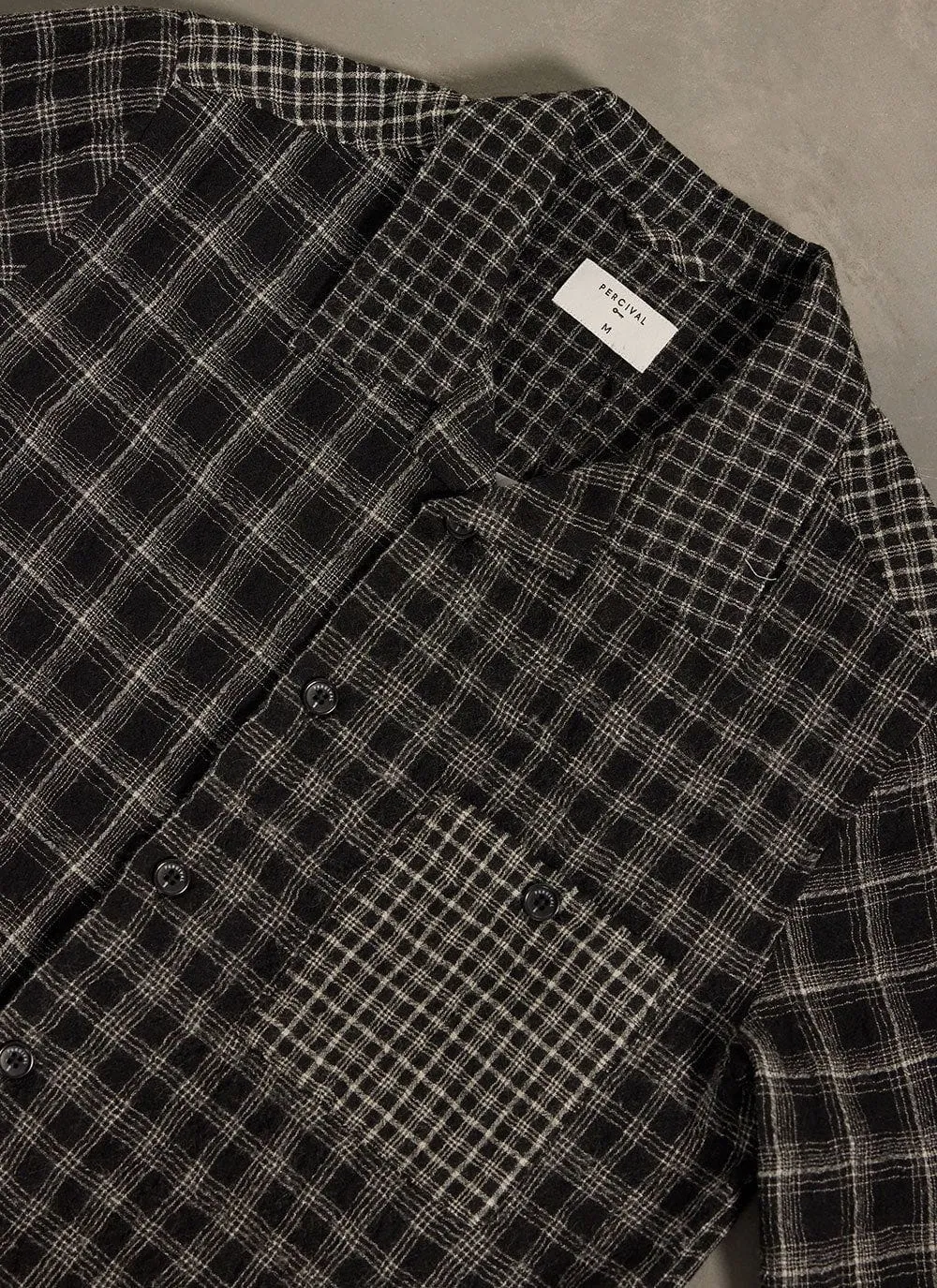 Ashdown Patchwork Overshirt | Multi sold by Percival product image thumbnail 2