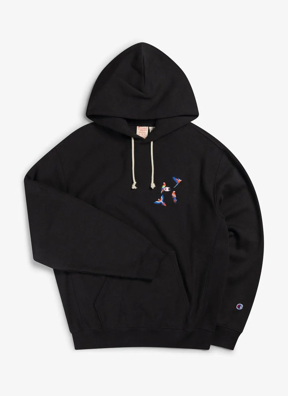 The Menagerie Hoodie | Champion and Percival | Black sold by Percival product image thumbnail 5