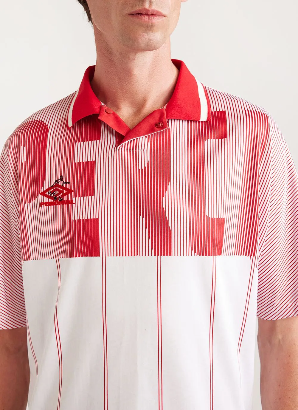 Retro Football Shirt | Umbro x Percival | Red sold by Percival product image thumbnail 4