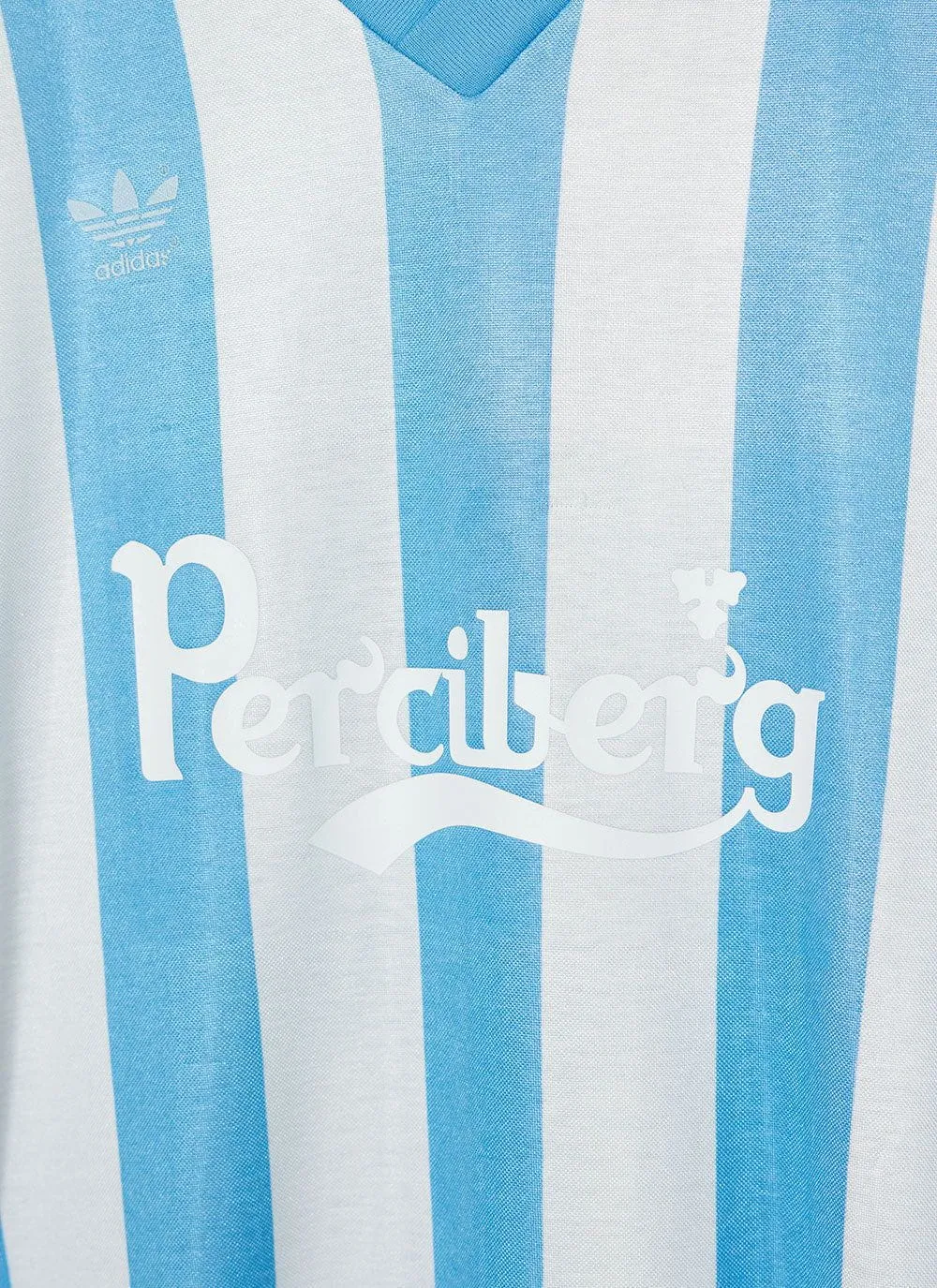 90s Adidas Shirt #27 | Percival x Classic Football Shirts | White with Blue sold by Percival product image thumbnail 3