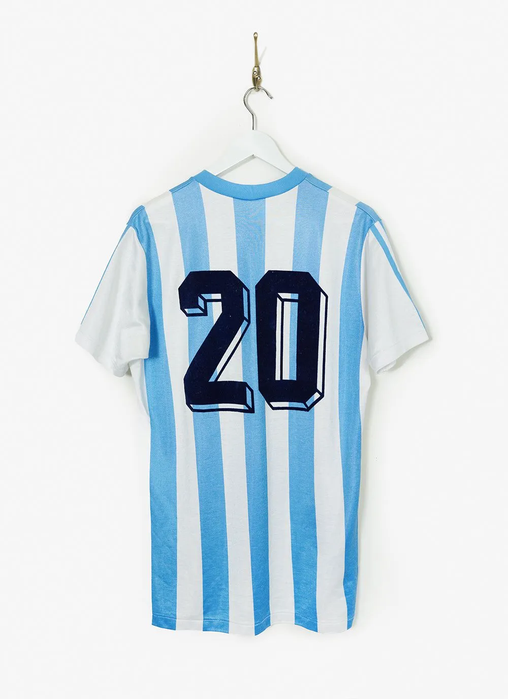 90s Adidas Shirt #27 | Percival x Classic Football Shirts | White with Blue sold by Percival product image thumbnail 2