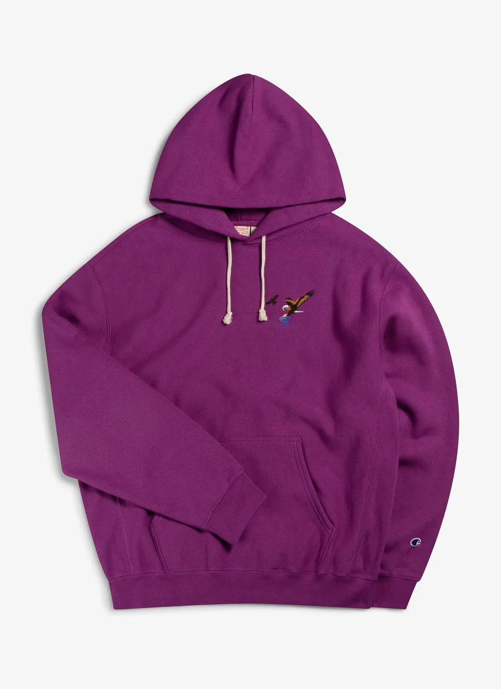 Swooping Eagle Hoodie | Champion and Percival | Magenta sold by Percival product image thumbnail 5