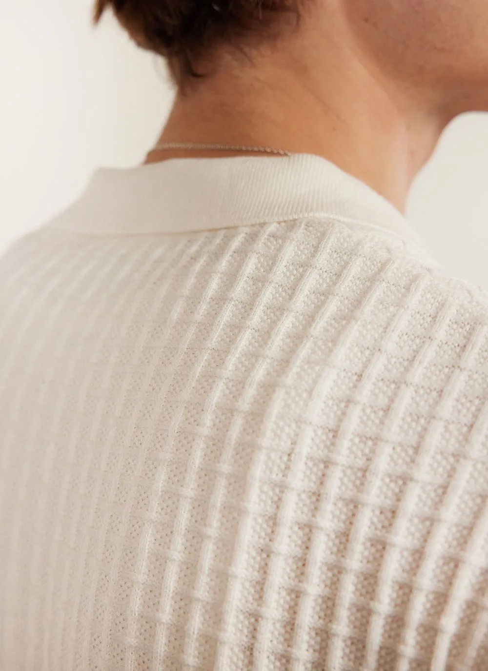 Dip Dab Knitted Shirt | Organic Cotton | Orange sold by Percival product image thumbnail 4