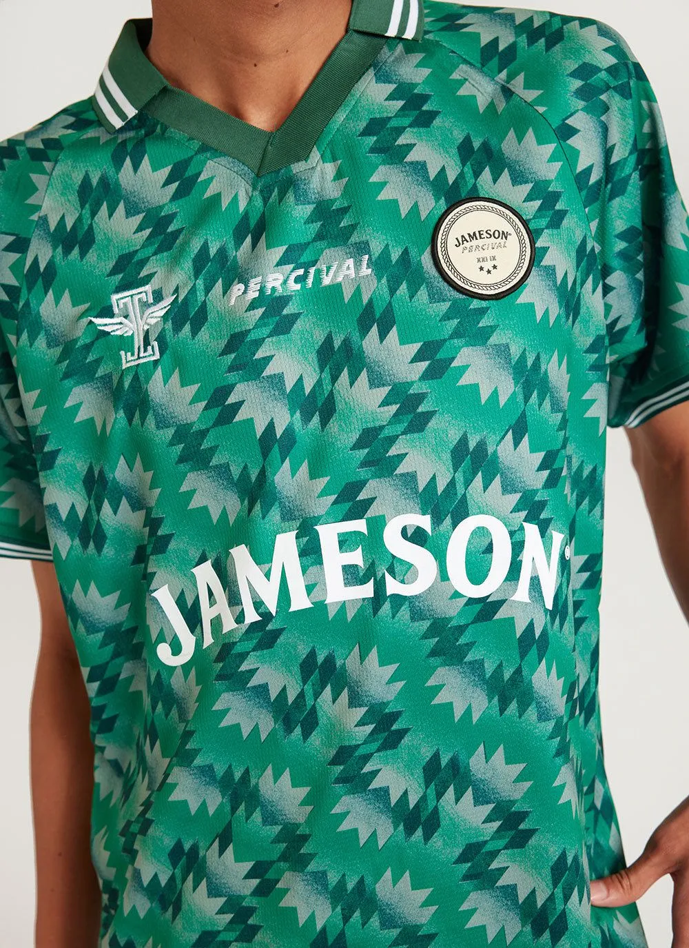 Home Football Shirt | JAMESON x Percival | Green sold by Percival product image thumbnail 3