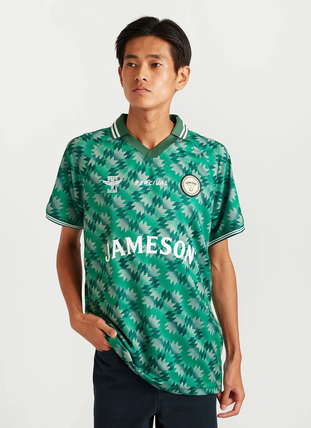 Home Football Shirt | JAMESON x Percival | Green sold by Percival