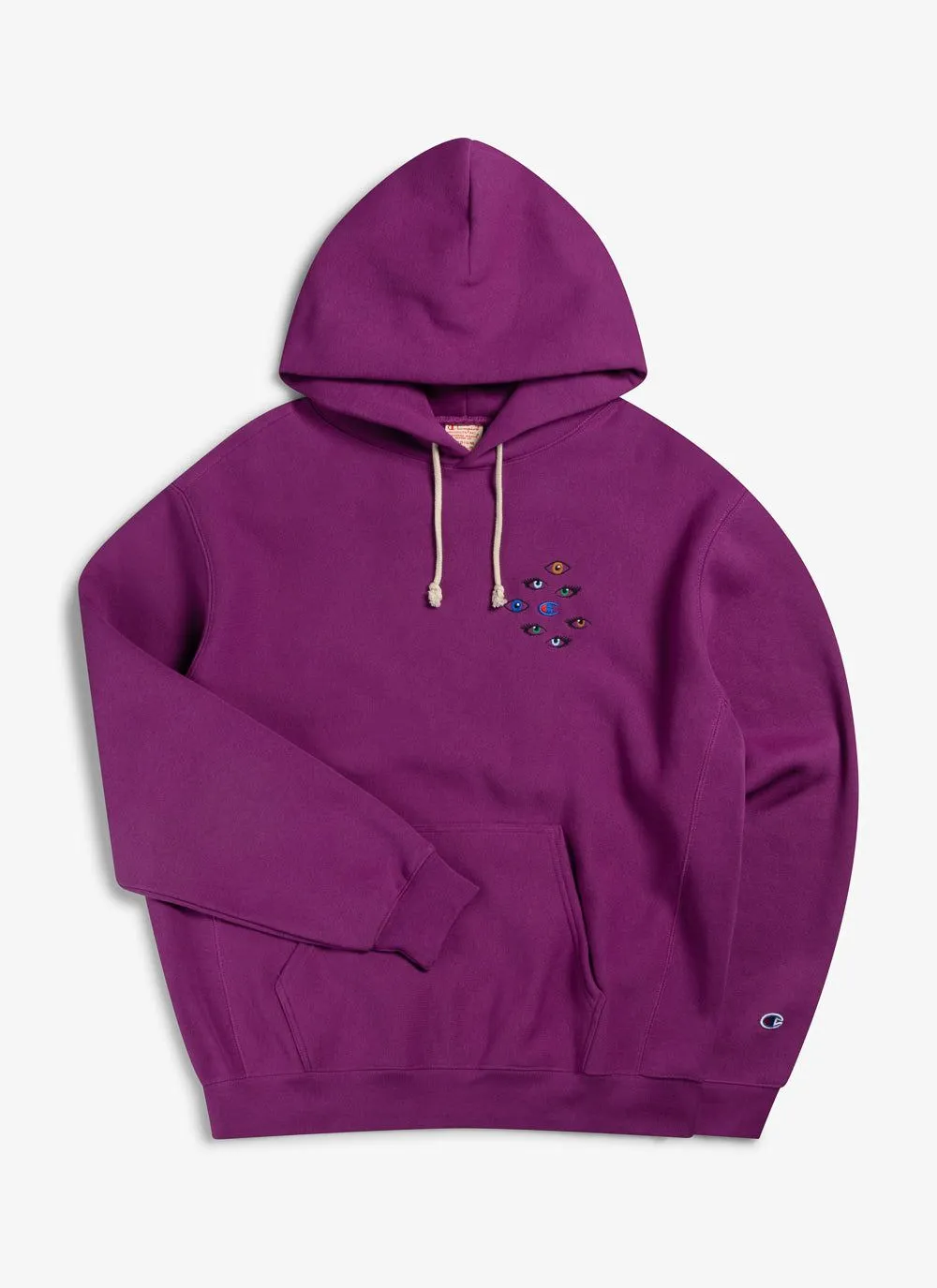 Watchful Eyes Hoodie | Champion and Percival | Magenta sold by Percival product image thumbnail 5