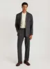 Mini Check Tailored Blazer | Grey sold by Percival