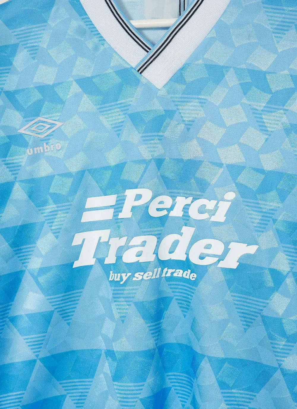 90s Umbro Shirt #21 | Percival x Classic Football Shirts | Blue sold by Percival product image thumbnail 3