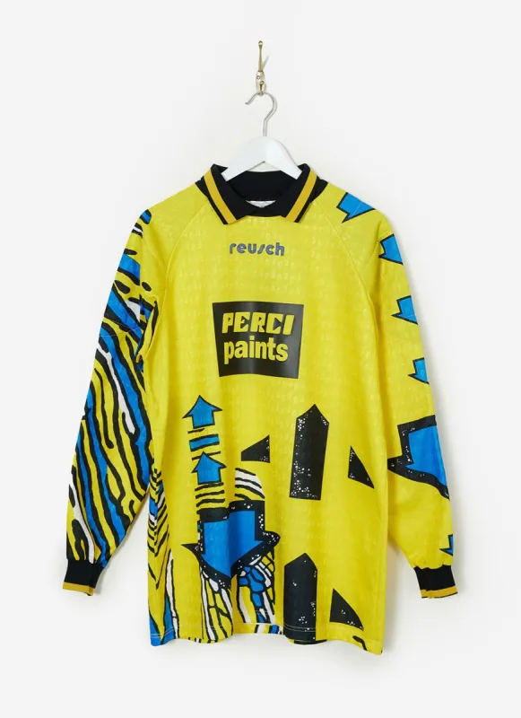 90s Vintage Shirt #62 | Percival x Classic Football Shirts | Yellow sold by Percival