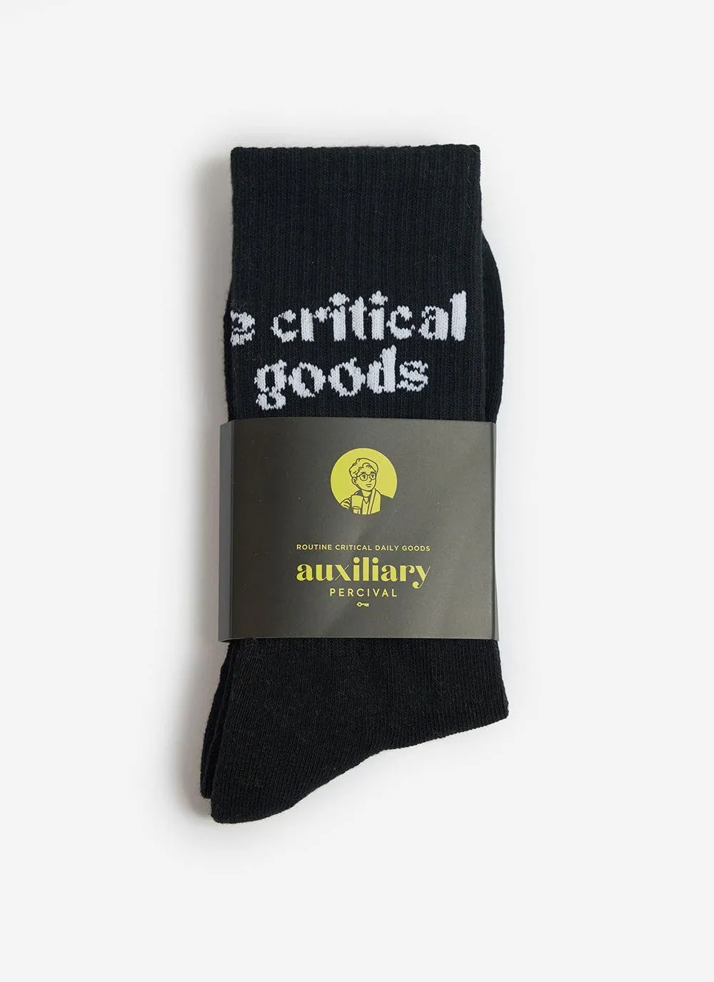 Auxiliary Socks 01 | Cotton | Black sold by Percival product image thumbnail 2