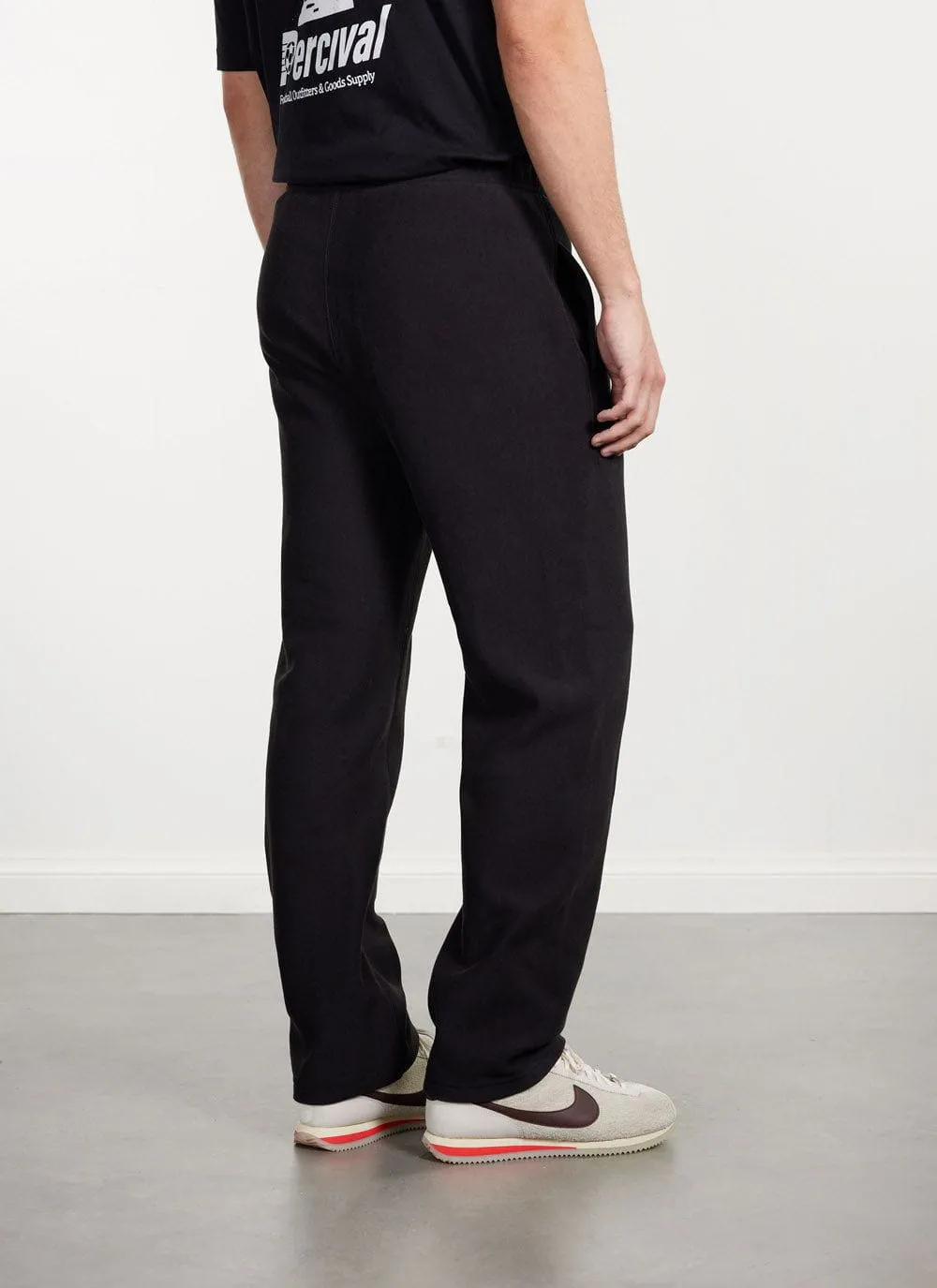 Mascot Straight Leg Trackpants | Champion and Percival | Black sold by Percival product image thumbnail 2