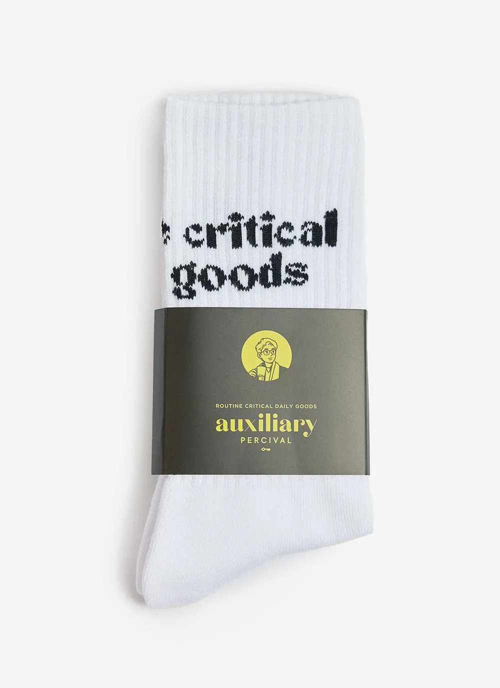 Auxiliary Socks 01 | Cotton | White sold by Percival product image thumbnail 2