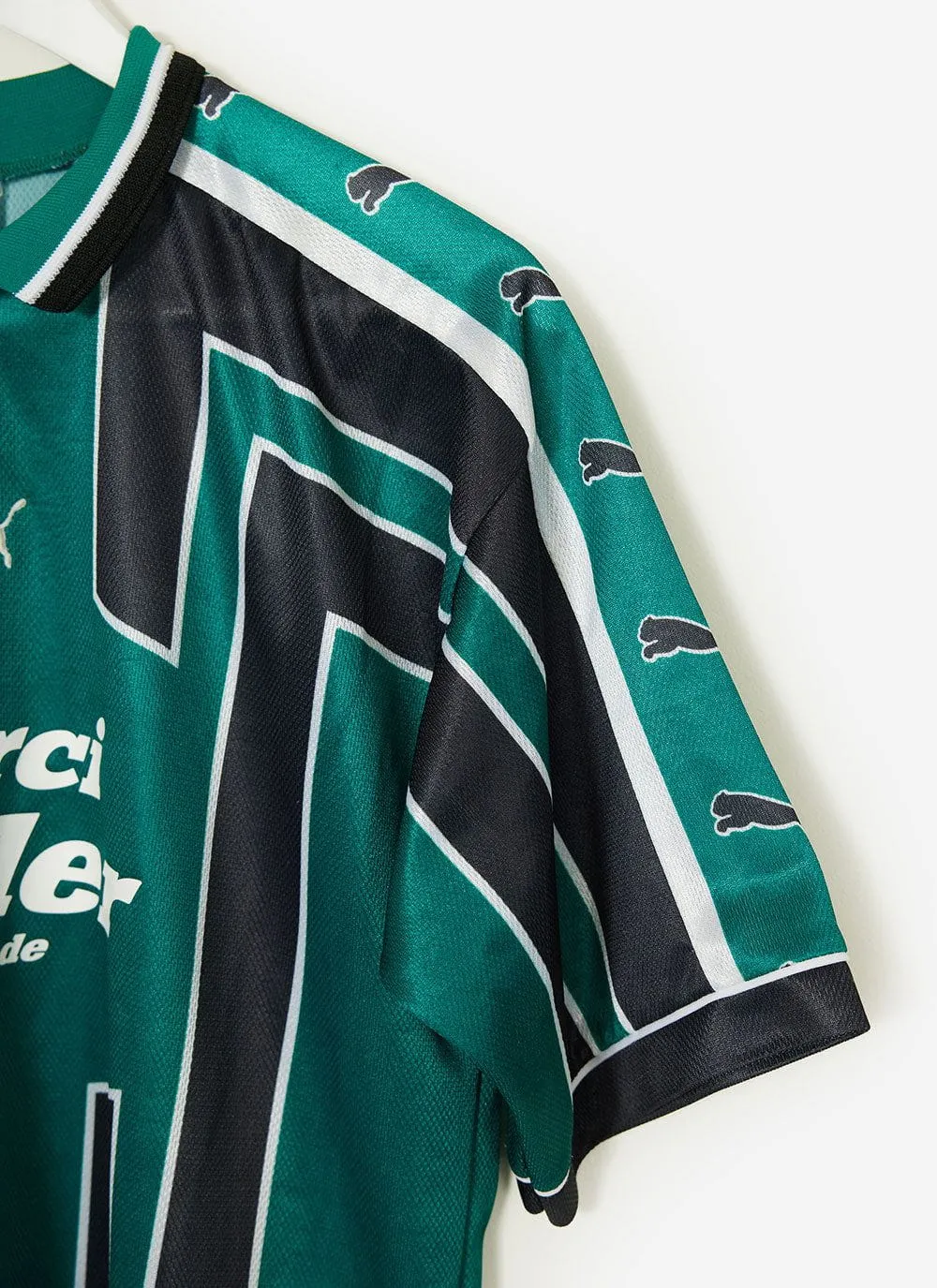 90s Puma Shirt #16 | Percival x Classic Football Shirts | Green with Black sold by Percival product image thumbnail 2