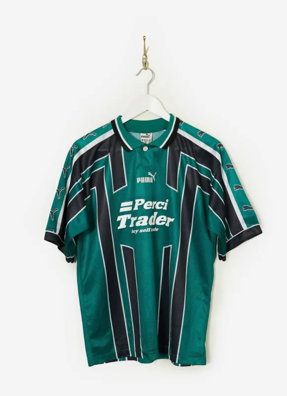 90s Puma Shirt #16 | Percival x Classic Football Shirts | Green with Black sold by Percival