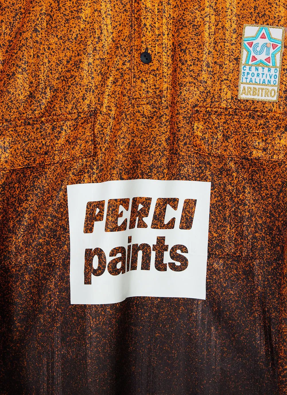 90s Vintage Shirt #58 | Percival x Classic Football Shirts | Black with Orange sold by Percival product image thumbnail 2