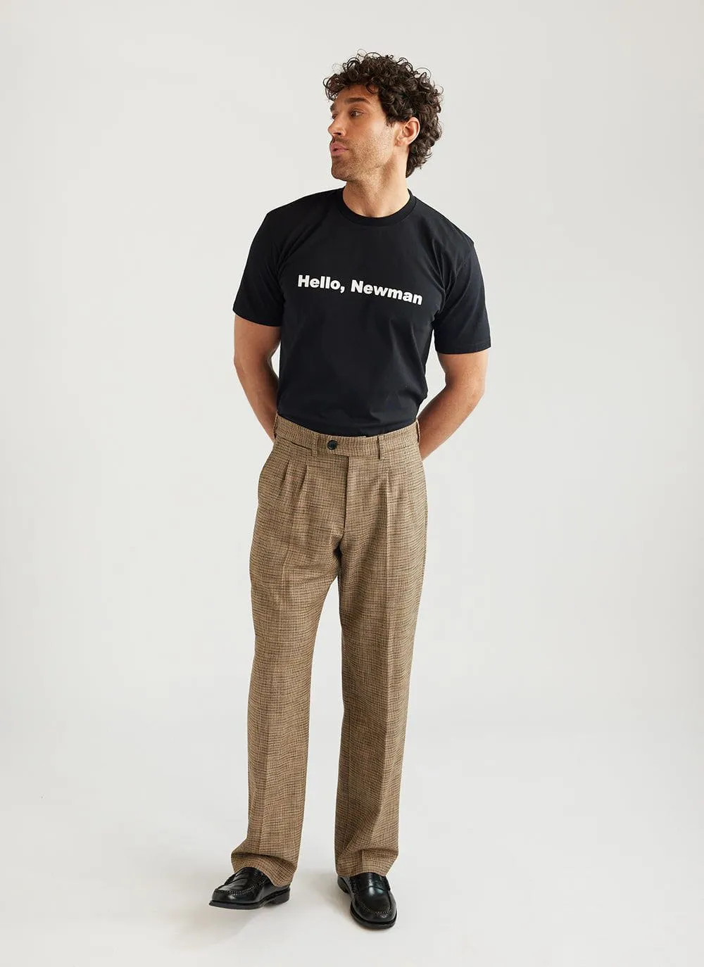 Hello Newman T Shirt | Seinfeld x Percival | Black sold by Percival product image thumbnail 2