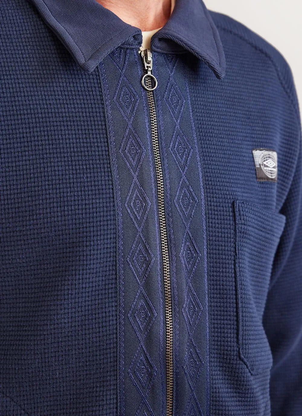 Tonal Tape Track Jacket | Umbro x Percival | Navy sold by Percival product image thumbnail 4