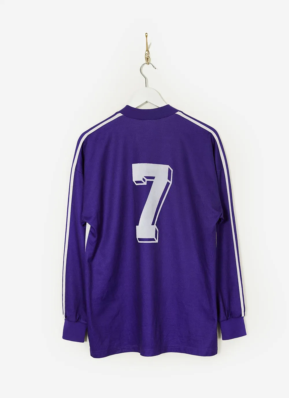 90s Adidas Shirt #10 | Percival x Classic Football Shirts | Purple sold by Percival product image thumbnail 2