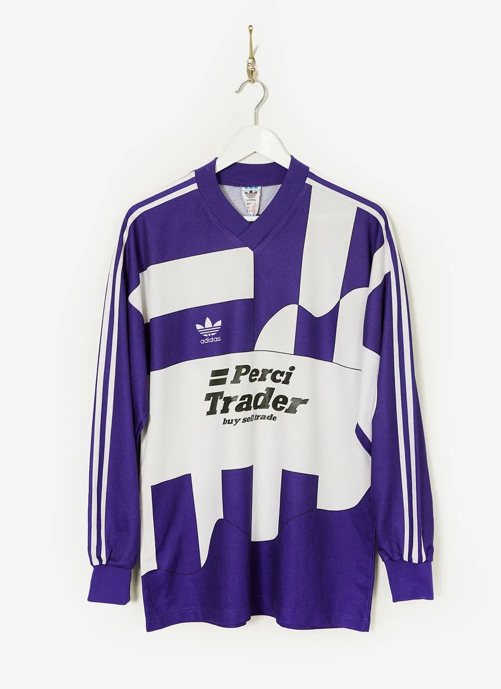 90s Adidas Shirt #10 | Percival x Classic Football Shirts | Purple sold by Percival