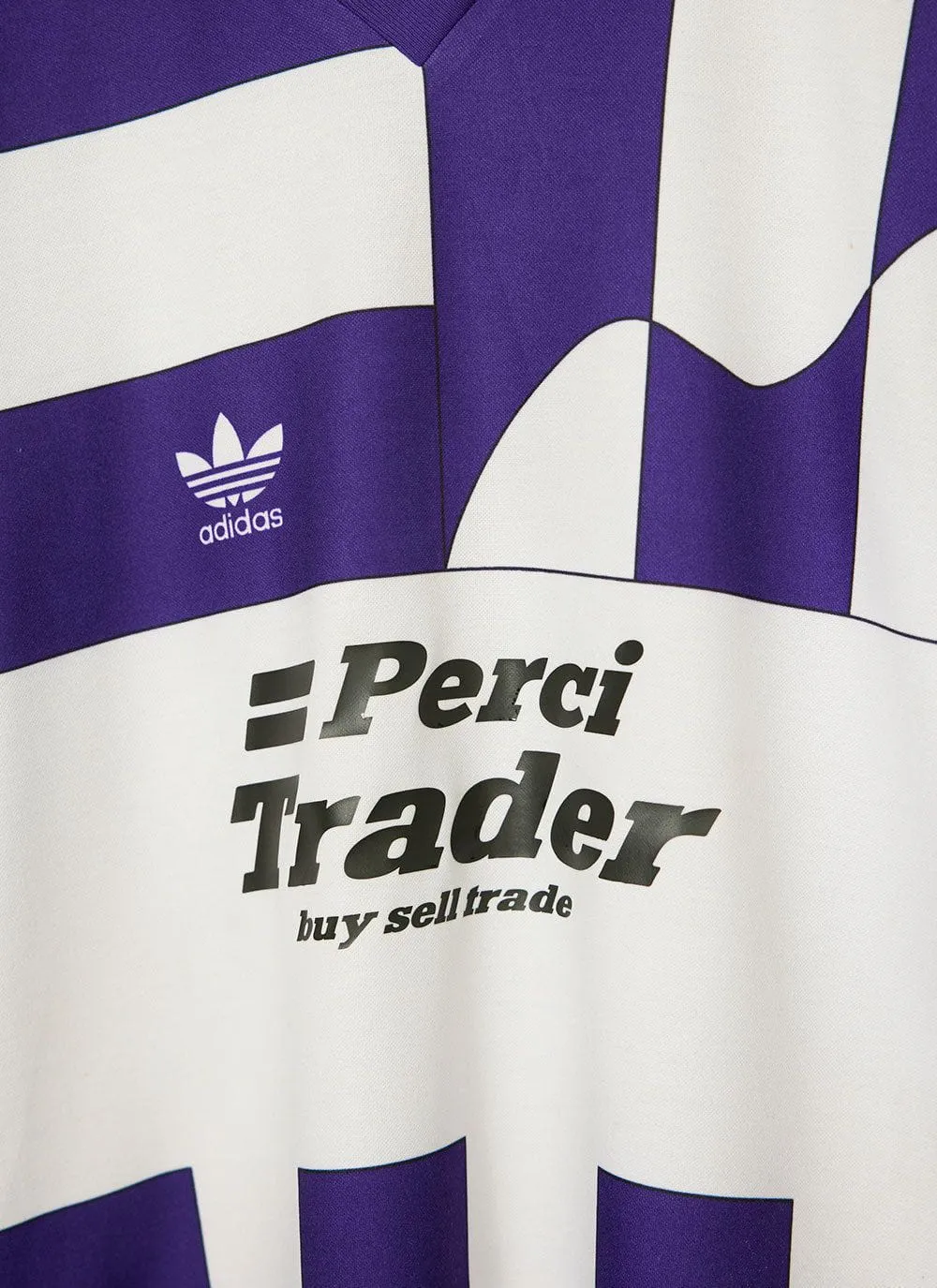90s Adidas Shirt #10 | Percival x Classic Football Shirts | Purple sold by Percival product image thumbnail 3