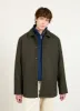Pea Coat | Melton Wool | Olive sold by Percival