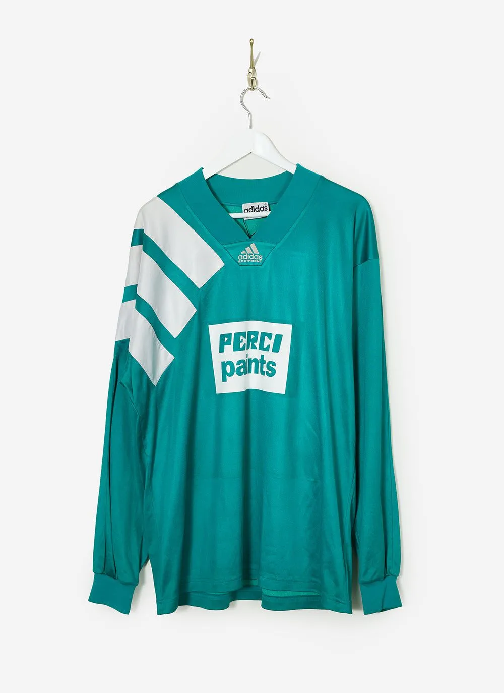90s Adidas Shirt #52 | Percival x Classic Football Shirts | Green sold by Percival