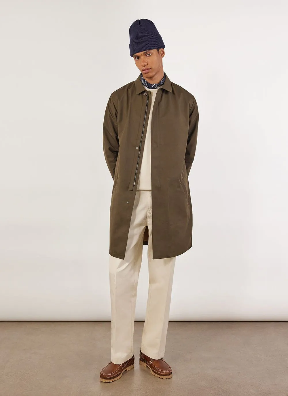 Waterproof Auxiliary Greyson Trench | Forest with Cinnamon sold by Percival product image thumbnail 3