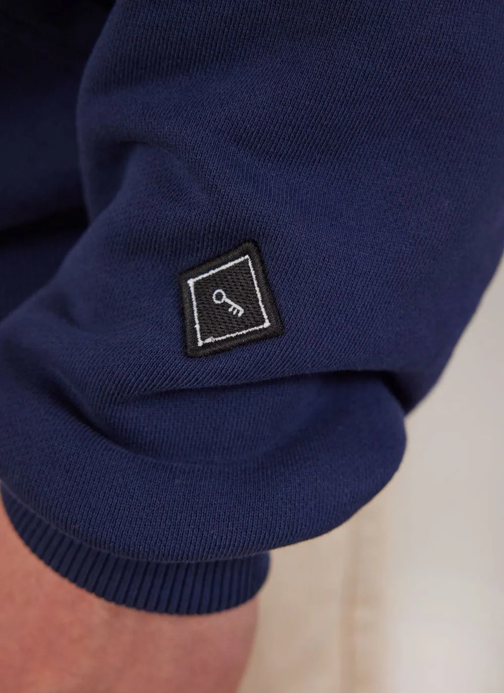 Auxiliary Hoodie 01 | Cotton | Navy sold by Percival product image thumbnail 5