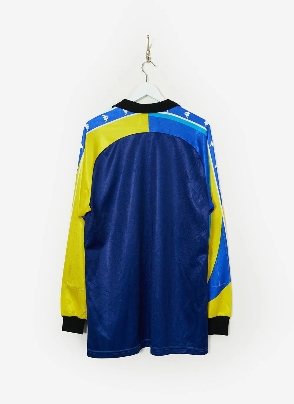 90s Kappa Shirt #3 | Percival x Classic Football Shirts | Blue with Yellow sold by Percival product image thumbnail 3