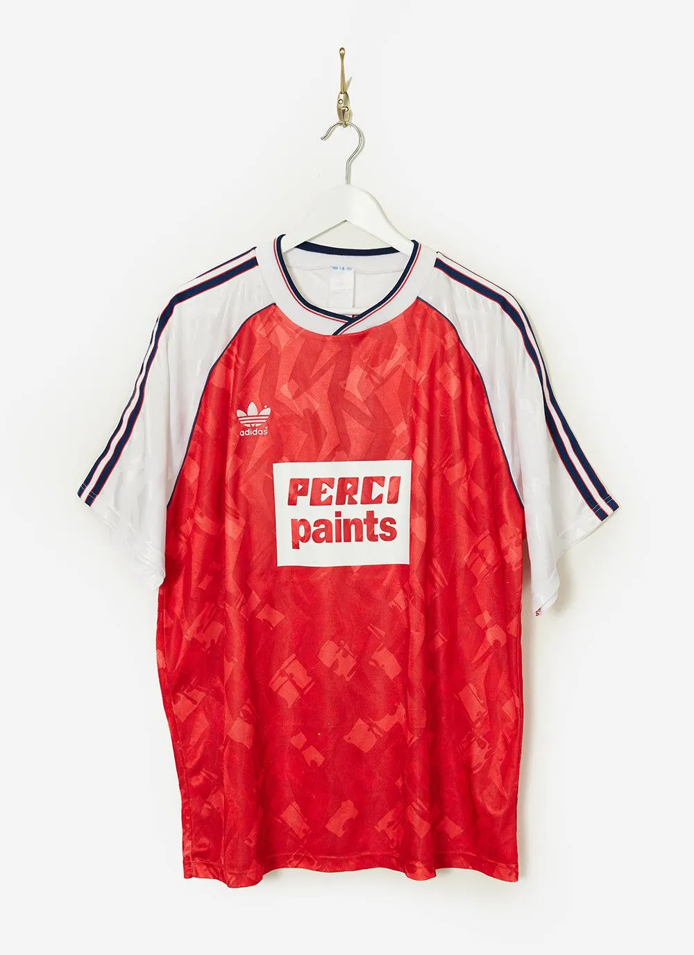 90s Vintage Shirt #47 | Percival x Classic Football Shirts | Red sold by Percival