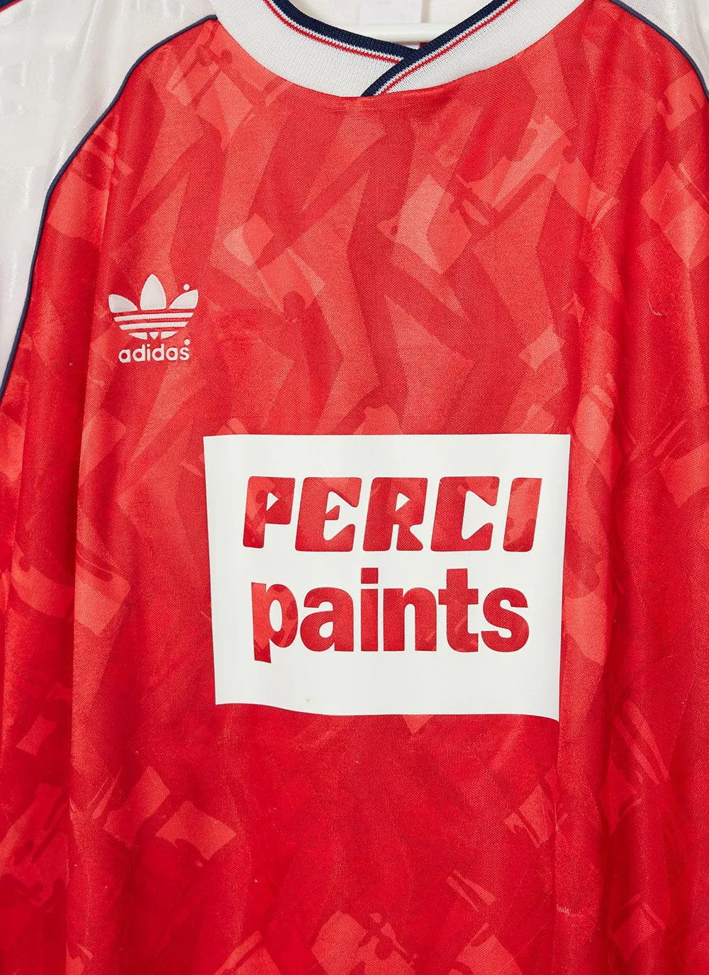 90s Vintage Shirt #47 | Percival x Classic Football Shirts | Red sold by Percival product image thumbnail 3