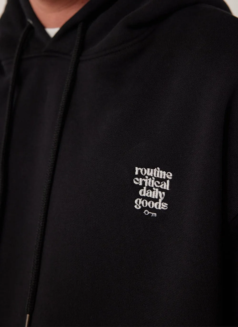 Bark and Stroll Auxiliary Hoodie | Cotton | Black sold by Percival product image thumbnail 5