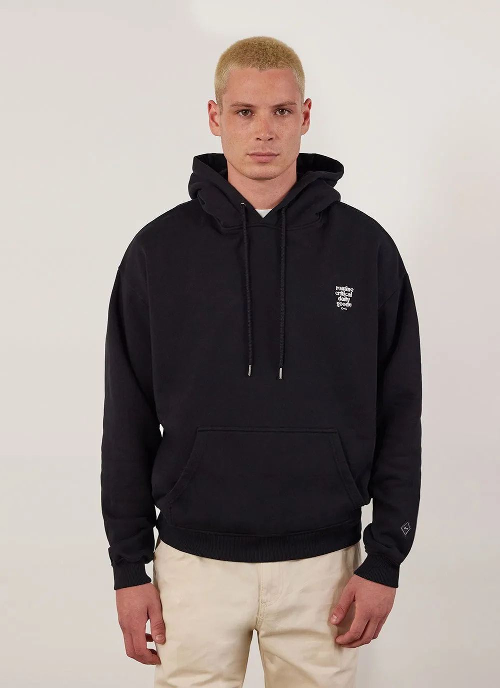 Bark and Stroll Auxiliary Hoodie | Cotton | Black sold by Percival product image thumbnail 2