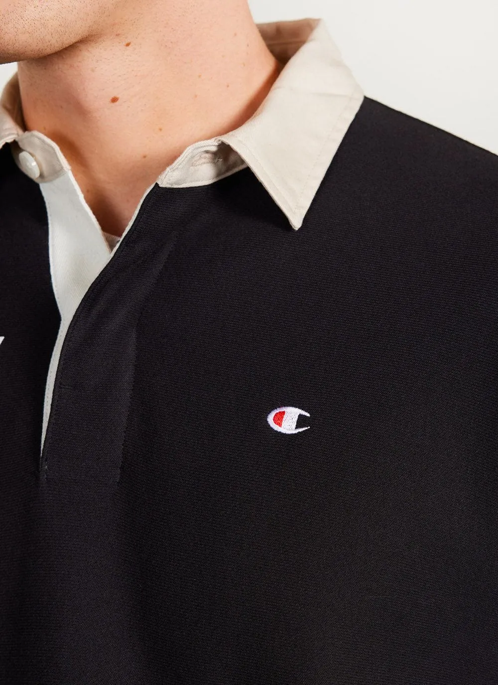 Goal Rugby Polo | Champion and Percival | Black sold by Percival product image thumbnail 4