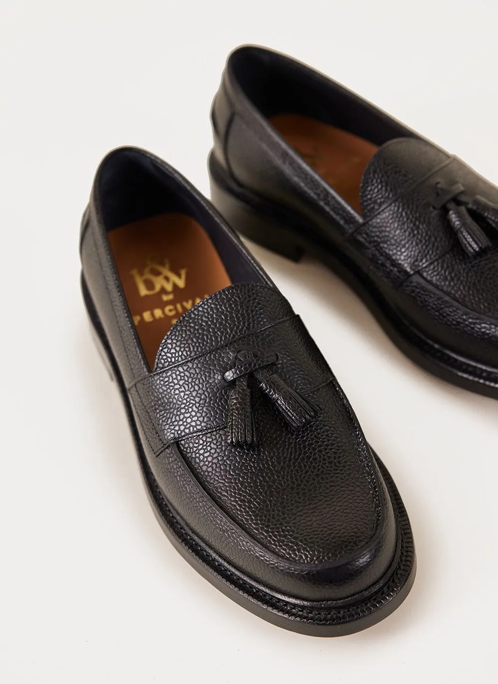 Clasico Tassel Loafer | Blackstock & Weber x Percival | Black sold by Percival product image thumbnail 5