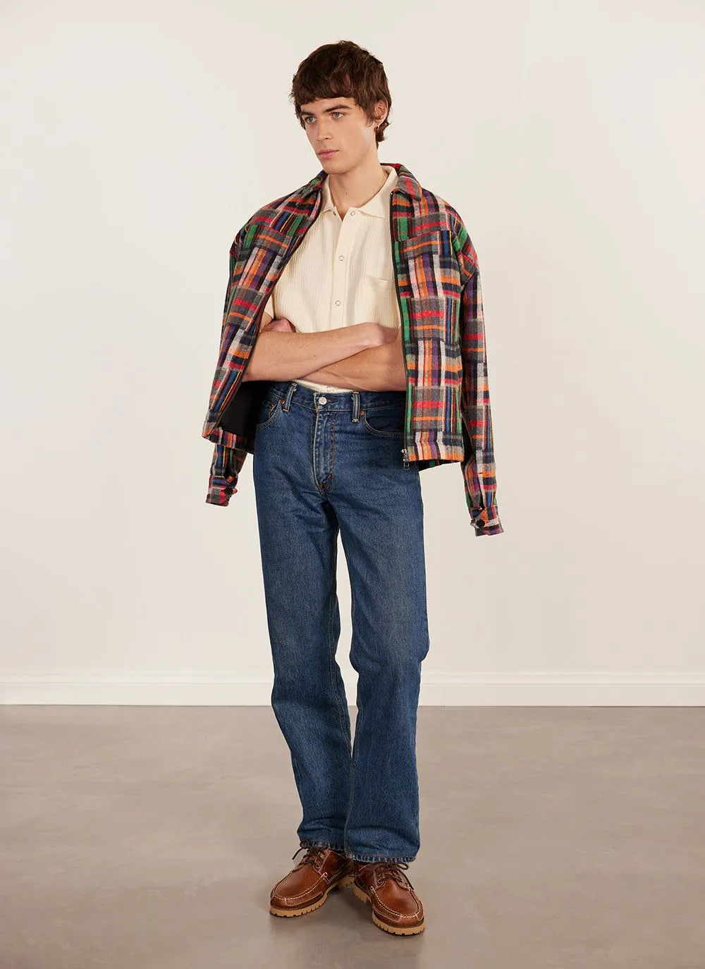 Pablo Cuban Shirt | Knitted Cotton | Cream sold by Percival product image thumbnail 5