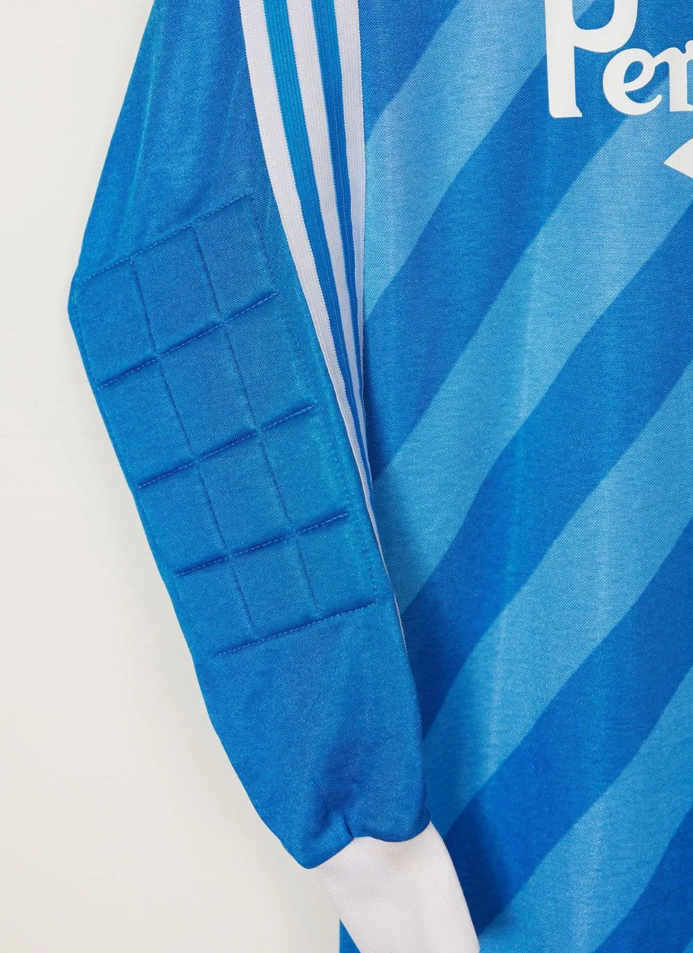 90s Adidas Shirt #38 | Percival x Classic Football Shirts | Blue sold by Percival product image thumbnail 2