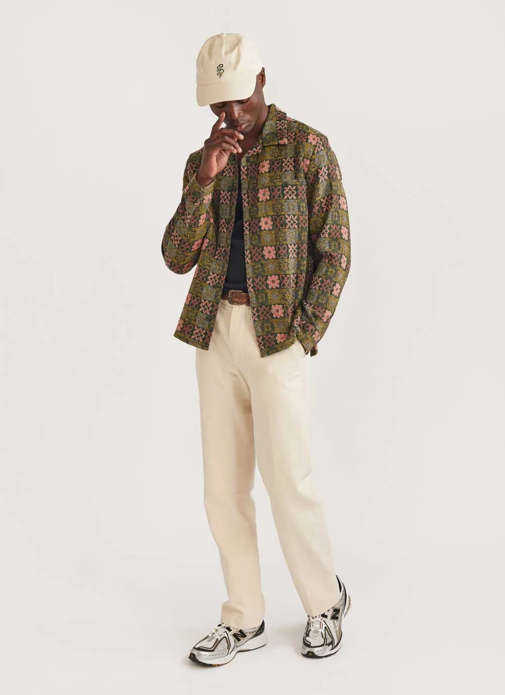 Ashdown Wildflower Shirt | Wool | Green Multi sold by Percival product image thumbnail 2