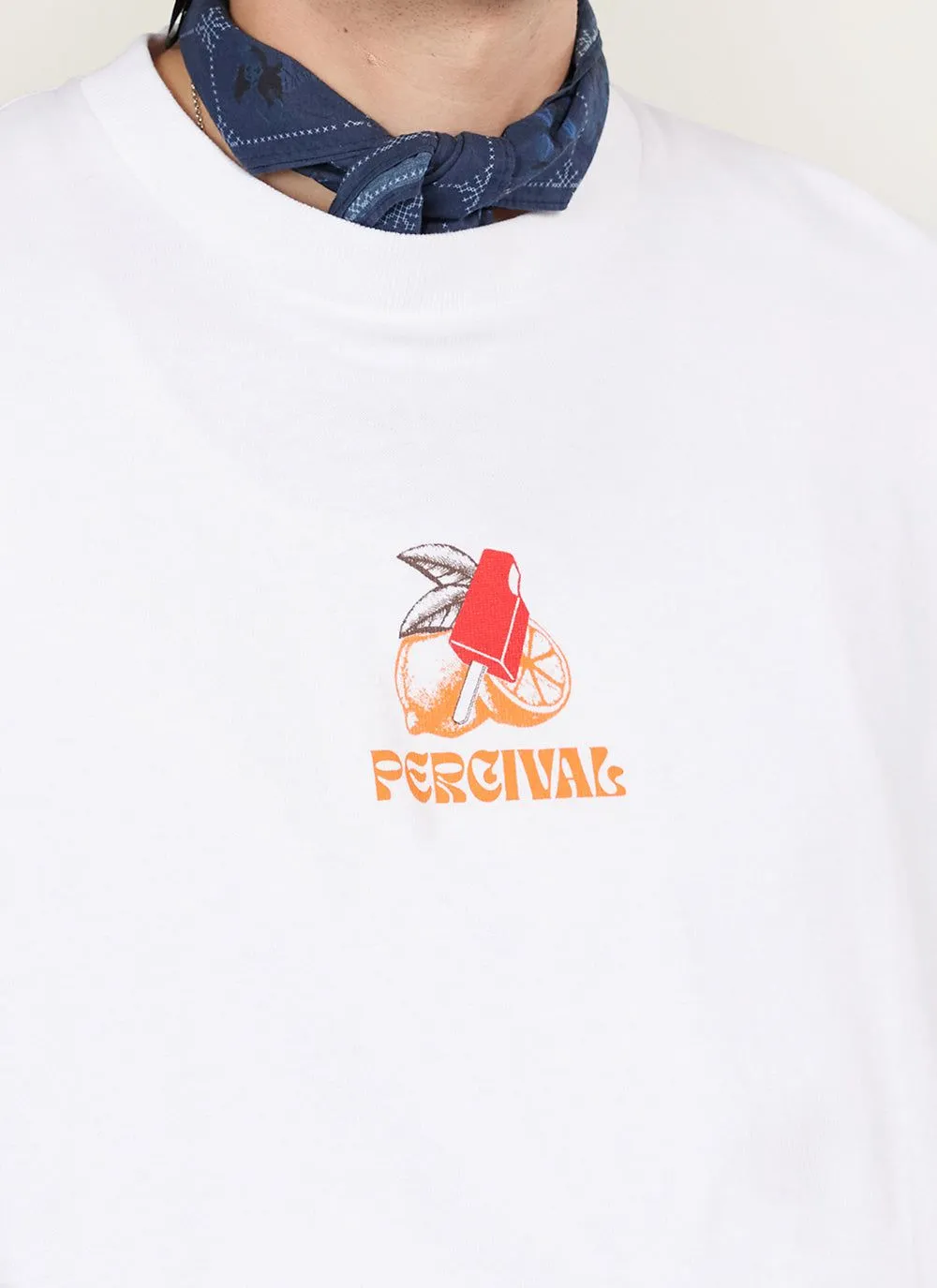 Lemon Kreme Oversized T Shirt | Organic Cotton | White sold by Percival product image thumbnail 2