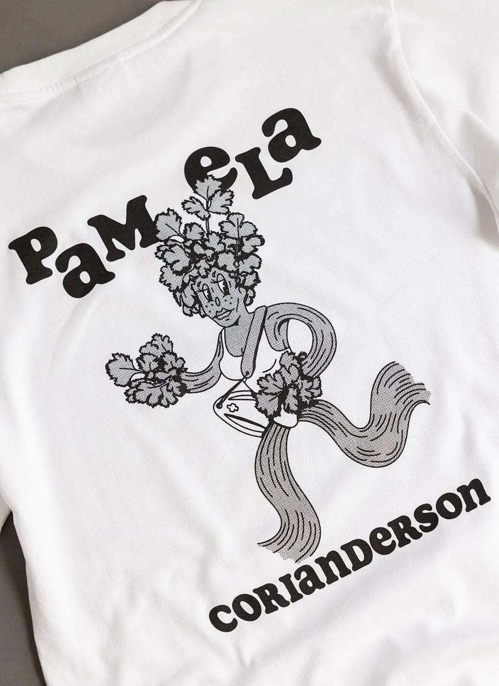 Pamela Corianderson Long Sleeve T Shirt | Percival x What Willy Cook | White sold by Percival product image thumbnail 4