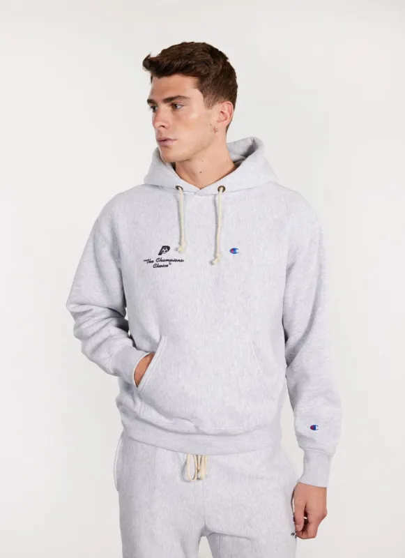 Mascot Hoodie | Champion and Percival | Athletic Grey sold by Percival