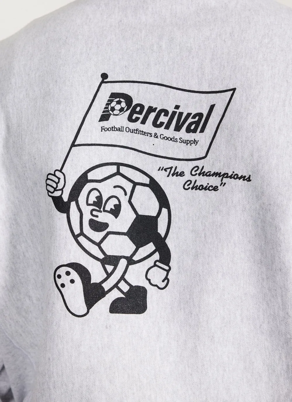 Mascot Hoodie | Champion and Percival | Athletic Grey sold by Percival product image thumbnail 2